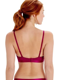 Botanical Lace High Apex Bra - Fuchsia