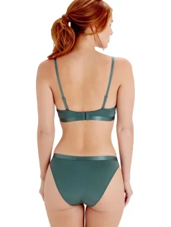 Botanical Lace High Apex Bra - Sage