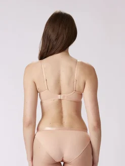 Botanical Lace Underwired Balconette - Blush