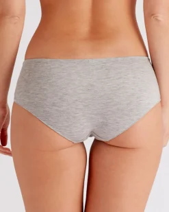 Casual Comfort Short - Grey Marl Sugar Plum