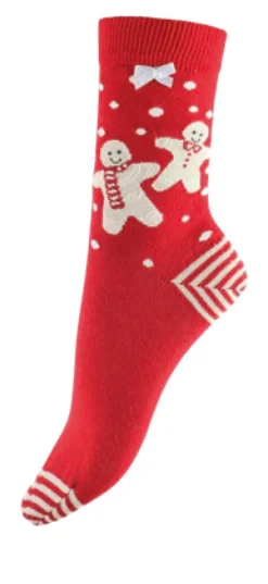 Christmas Gingerbread Socks - Biscuit Mix