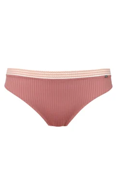Contemporary Rib Brief - Dusty Rose