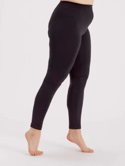 Curves 200 Denier Smooth Leggings - Black
