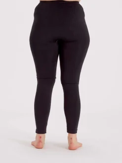 Curves 200 Denier Smooth Leggings - Black