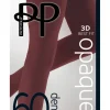 60D Coloured Opaque Tights 1 Pair Pack - Cinnamon