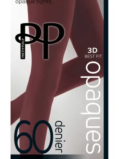 60D Coloured Opaque Tights 1 Pair Pack - Cinnamon