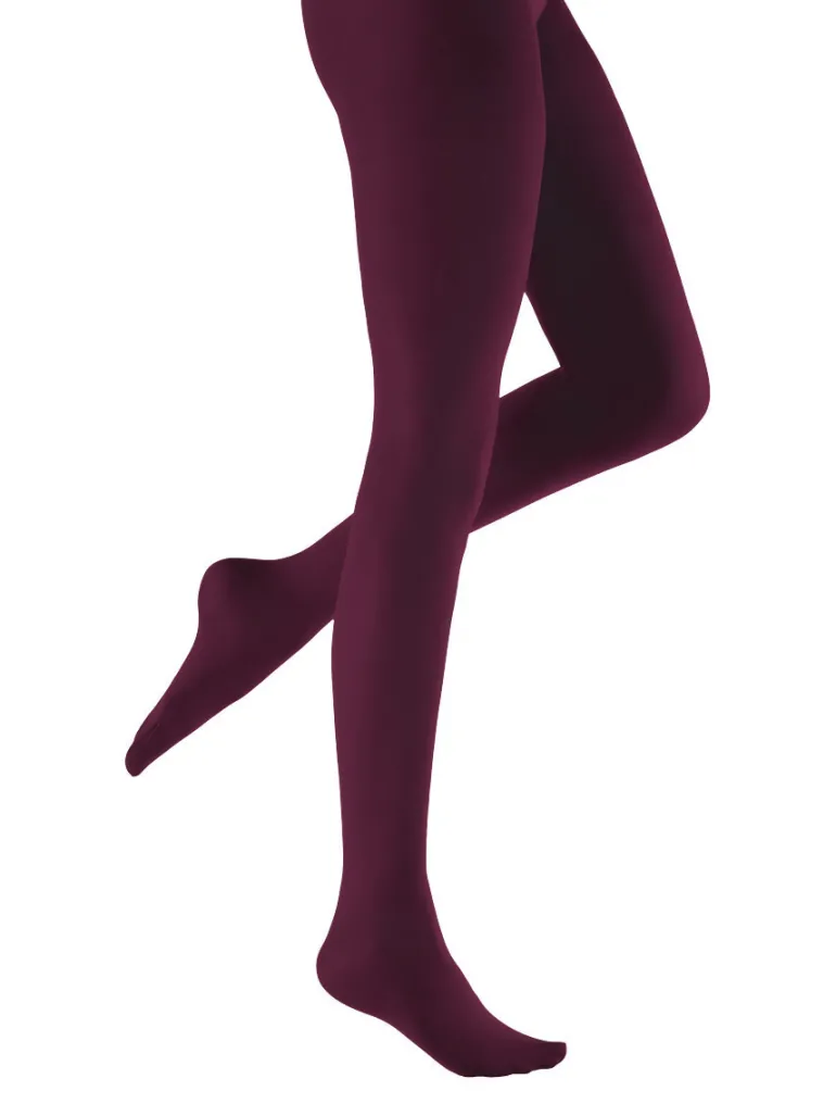 60D Coloured Opaque Tights 1 Pair Pack - Cinnamon