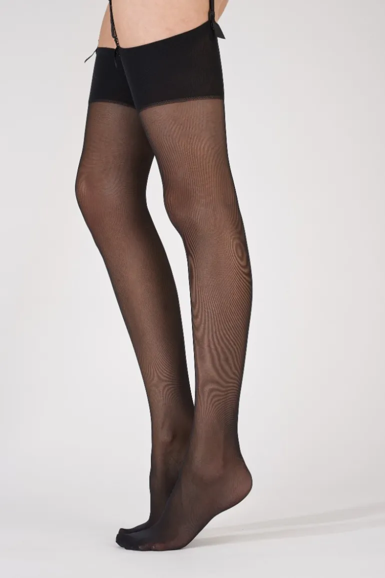 Day to Night 15 Denier Stockings 2 Pair Pack - Black