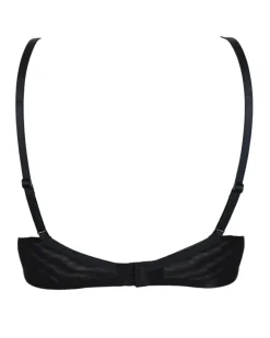Delicate Lace Non Padded Underwired Bra - Black