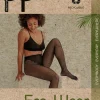 Eco 20 Denier Biodegradable Spot Tights - Black