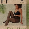 Eco 20 Denier Biodegradable Tights - Black