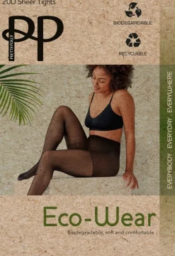 Eco 20 Denier Biodegradable Tights - Black
