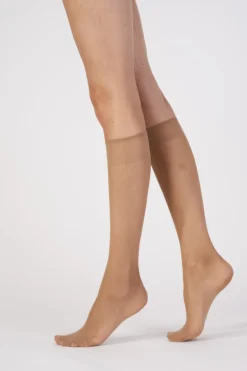 Everyday 15 Denier Knee Highs 3 Pair Pack - Chiffon