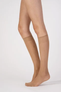 Everyday 15 Denier Knee Highs 3 Pair Pack - Chiffon