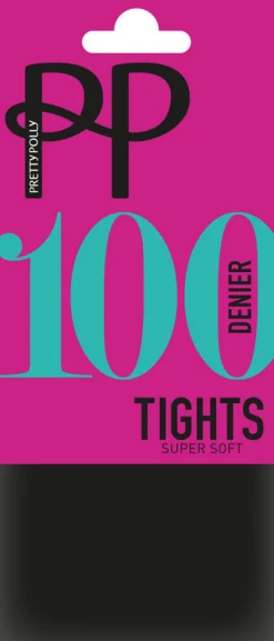 Everyday Opaques 100 Denier Supersoft Tights - Black