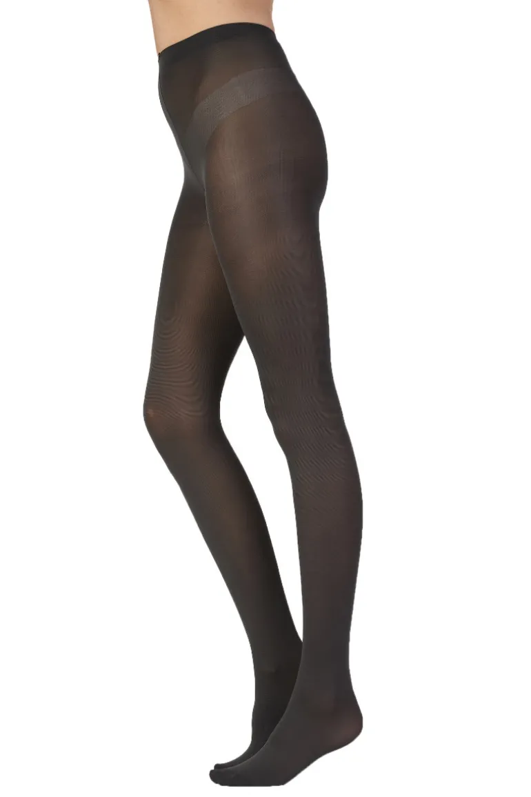 Everyday Opaques 60 Denier Tights 2 Pair Pack - Charcoal