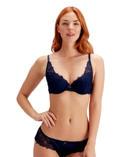 Josephine High Apex Bra - Blue