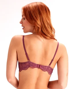 Laura High Apex Bra - Grape
