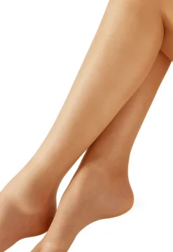 Naturals 8 Denier Oiled Tights - Slightly Sunkissed