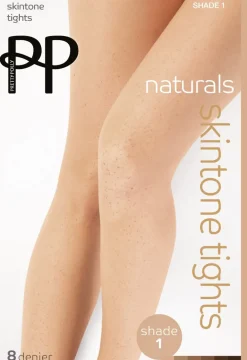 Naturals 8 Denier Skin Tone Tights - Shade 1