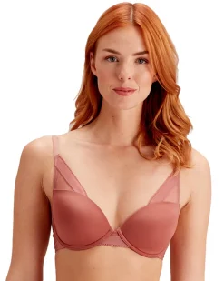 Naturals High Apex Moulded Bra - Woodrose