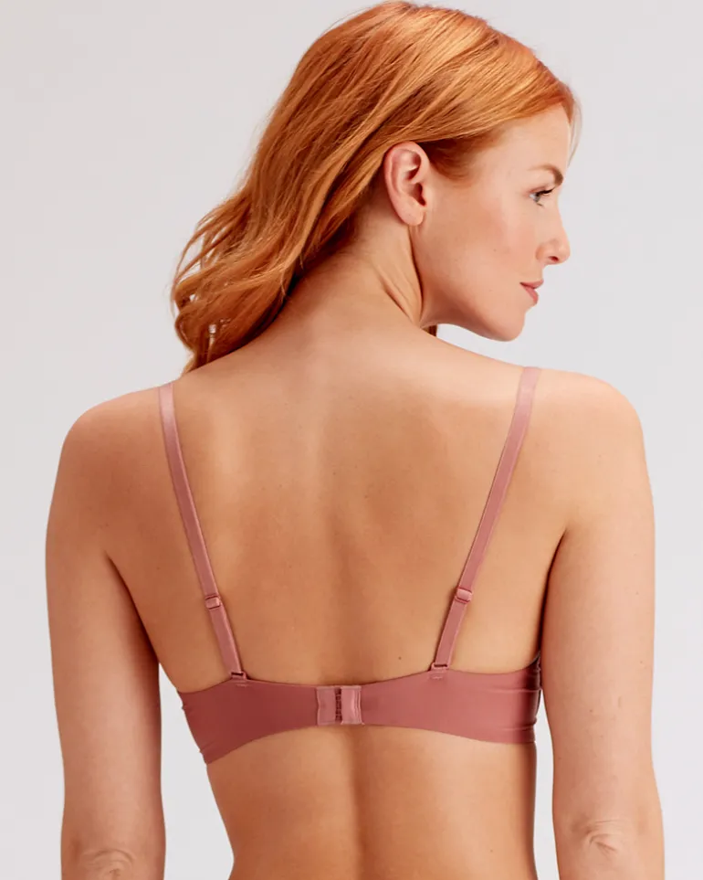 Naturals High Apex Moulded Bra - Woodrose
