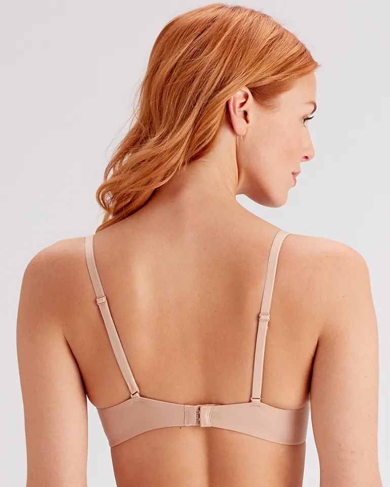 Naturals High Apex Moulded Bra - Creme Brulee