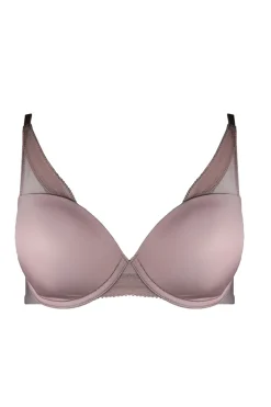 Naturals High Apex Moulded Bra - Dusk