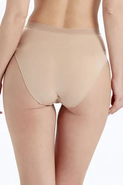 Naturals High Waisted Brief - Creme Brulee