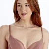 Naturals Non Padded Underwired Bra - Woodrose