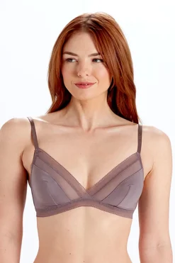 Naturals Triangle Bra - Dusk