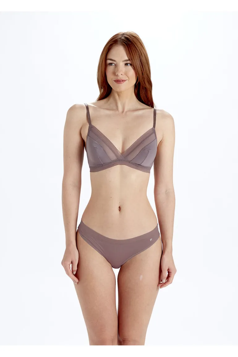 Naturals Triangle Bra - Dusk
