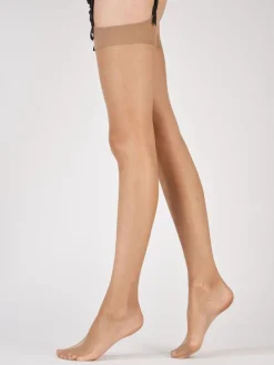 Nylons 10 Denier Gloss Stockings - Sherry