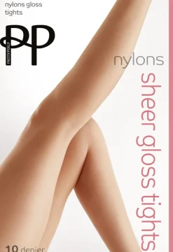 Nylons 10 Denier Gloss Tights - Sensation
