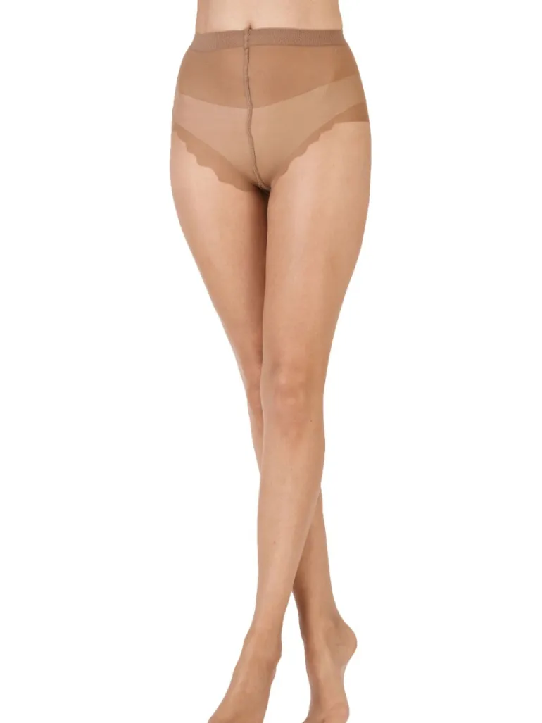Nylons 10 Denier Gloss Tights - Sherry