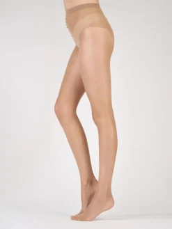 Nylons 10 Denier Gloss Tights - Sunblush