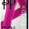 Premium Opaques 60 Denier Coloured Tights 1 Pair Pack - Raspberry