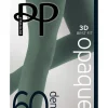 Premium Opaques 60 Denier Coloured Tights 1 Pair Pack - Fern