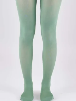 Premium Opaques 60 Denier Coloured Tights 1 Pair Pack - Fern