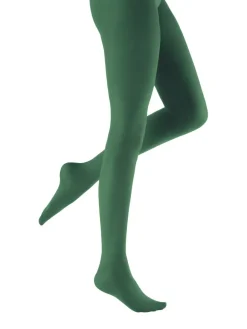 Premium Opaques 60 Denier Coloured Tights 1 Pair Pack - Fern