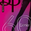 Premium Opaques 60 Denier 3D Knee Highs 2 Pair Pack - Black