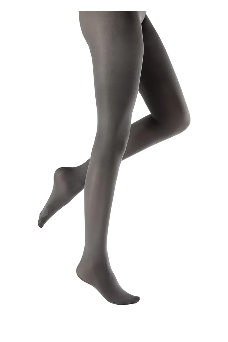 Premium Opaques 60 Denier 3D Tights - Charcoal