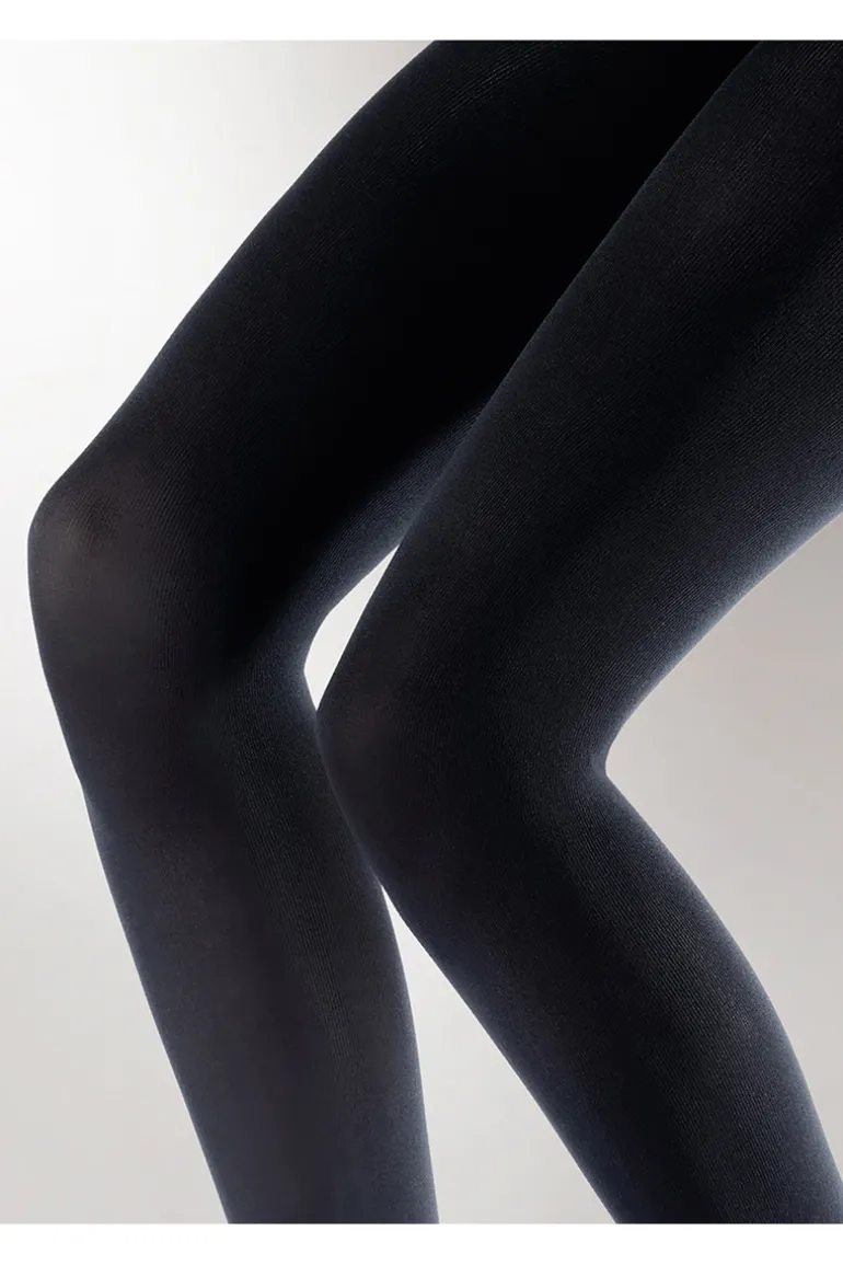 Premium Opaques 150 Denier 3D Matt Tights - Black