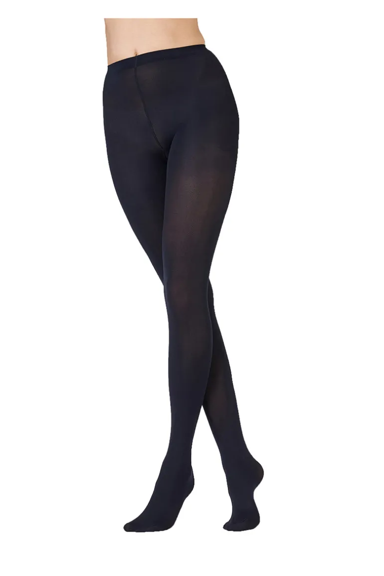 Premium Opaques 60 Denier 3D Tights - Navy