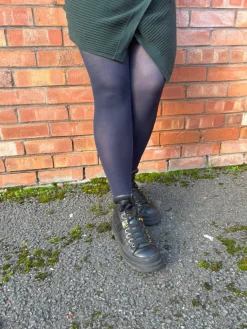 Premium Opaques 60 Denier 3D Tights - Grey