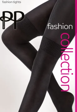 Secret Sock Fashion Tight - Black