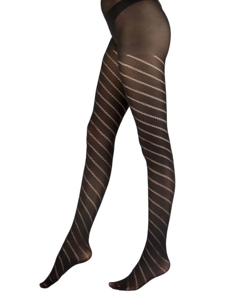 Spiral Tights - Black