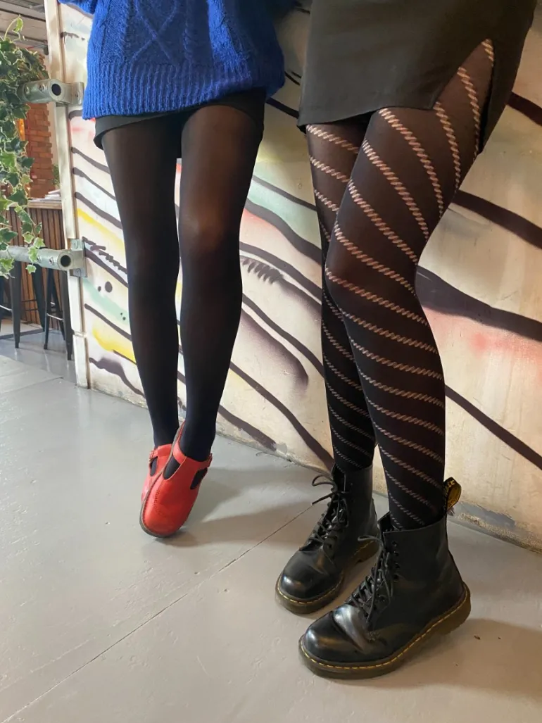 Spiral Tights - Black