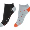 Sprinkle Bamboo Liners 2 Pair Pack - Navy Mix