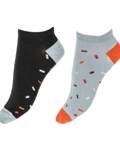 Sprinkle Bamboo Liners 2 Pair Pack - Navy Mix